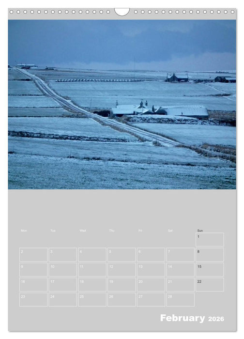 Orkney: A land with a view (CALVENDO Monthly Calendar 2026)