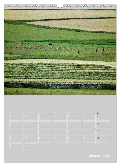 Orkney: A land with a view (CALVENDO Monthly Calendar 2026)