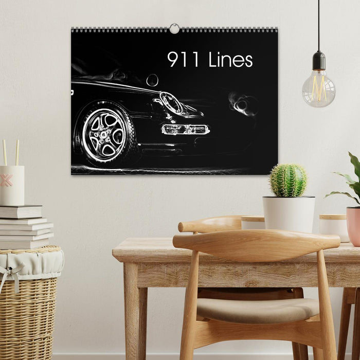 911 Lines (CALVENDO Monthly Calendar 2026)