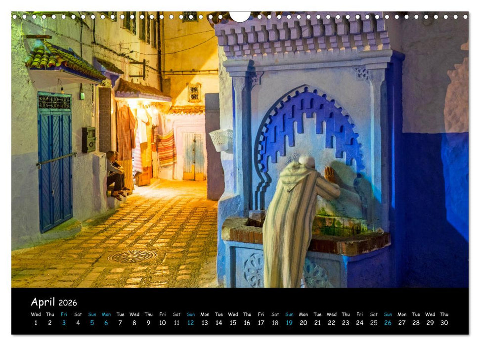Impressions of Morocco 2026 (CALVENDO Monthly Calendar 2026)