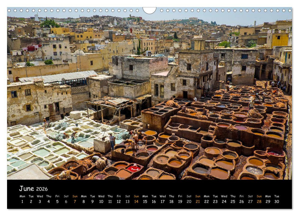 Impressions of Morocco 2026 (CALVENDO Monthly Calendar 2026)