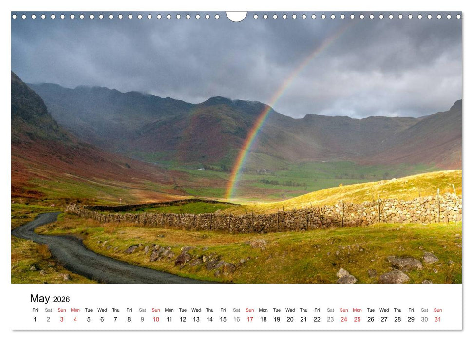 The Lake District 2026 Calendar (CALVENDO Monthly Calendar 2026)