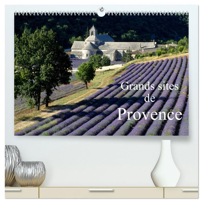 Grands sites de Provence (CALVENDO Calendrier supérieur 2026)