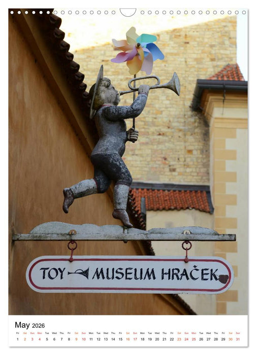 In Prague (CALVENDO Monthly Calendar 2026)