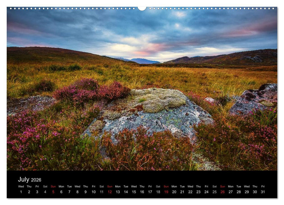 THE HIGHLANDS (CALVENDO Premium-Calendar 2026)