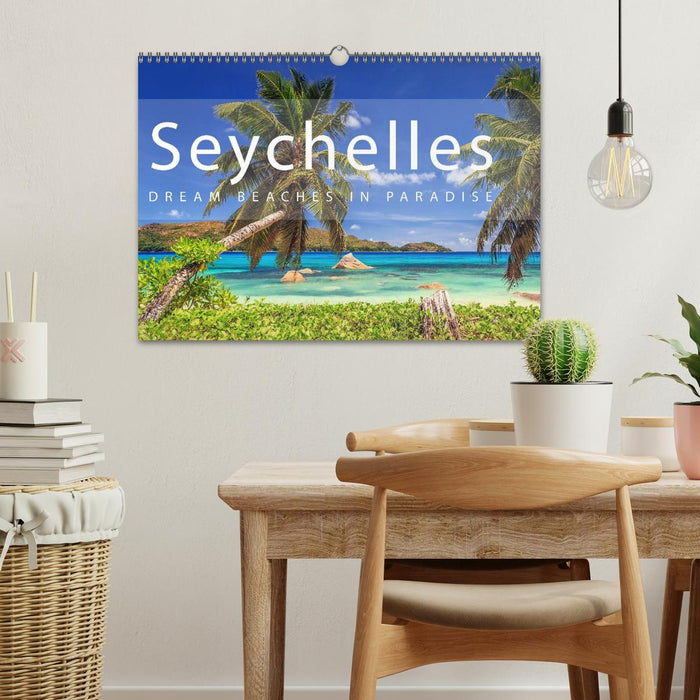 Seychelles Dream beaches in paradise (CALVENDO Monthly Calendar 2026)
