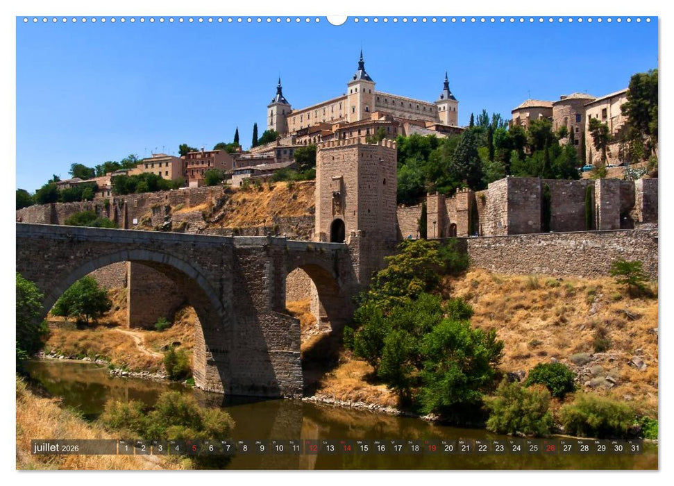 Escapade de Madrid (CALVENDO Calendrier supérieur 2026)