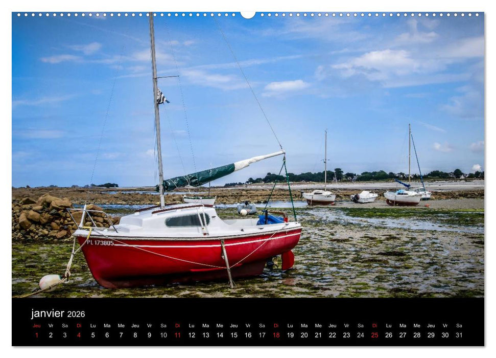 Balade en Côtes d'Armor (CALVENDO Calendrier supérieur 2026)