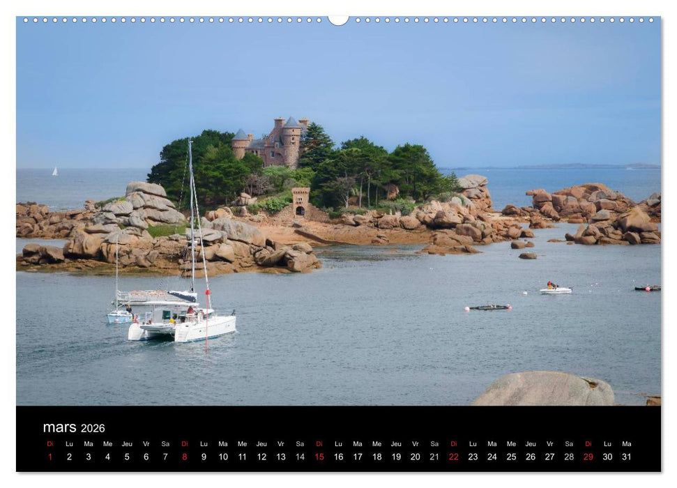 Balade en Côtes d'Armor (CALVENDO Calendrier supérieur 2026)
