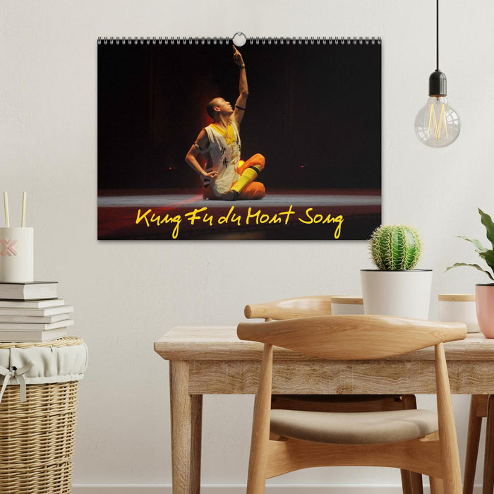 Kung Fu du Mont Song (CALVENDO Calendrier mensuel 2026)