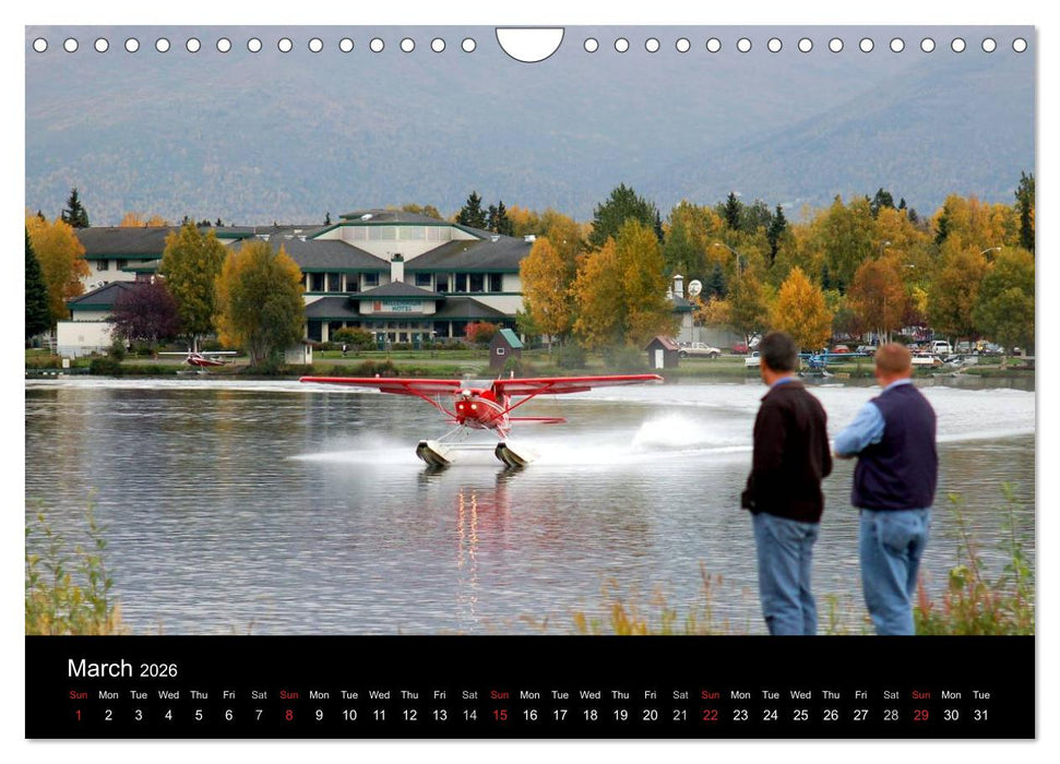 Alaska Wings (CALVENDO Monthly Calendar 2026)