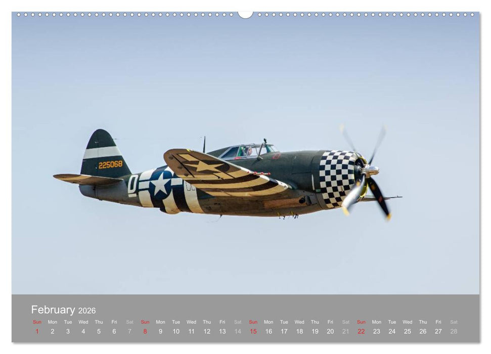The Flying Legends (CALVENDO Premium-Calendar 2026)