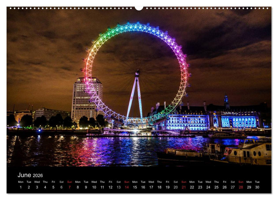 London 2026 (CALVENDO Premium-Calendar 2026)