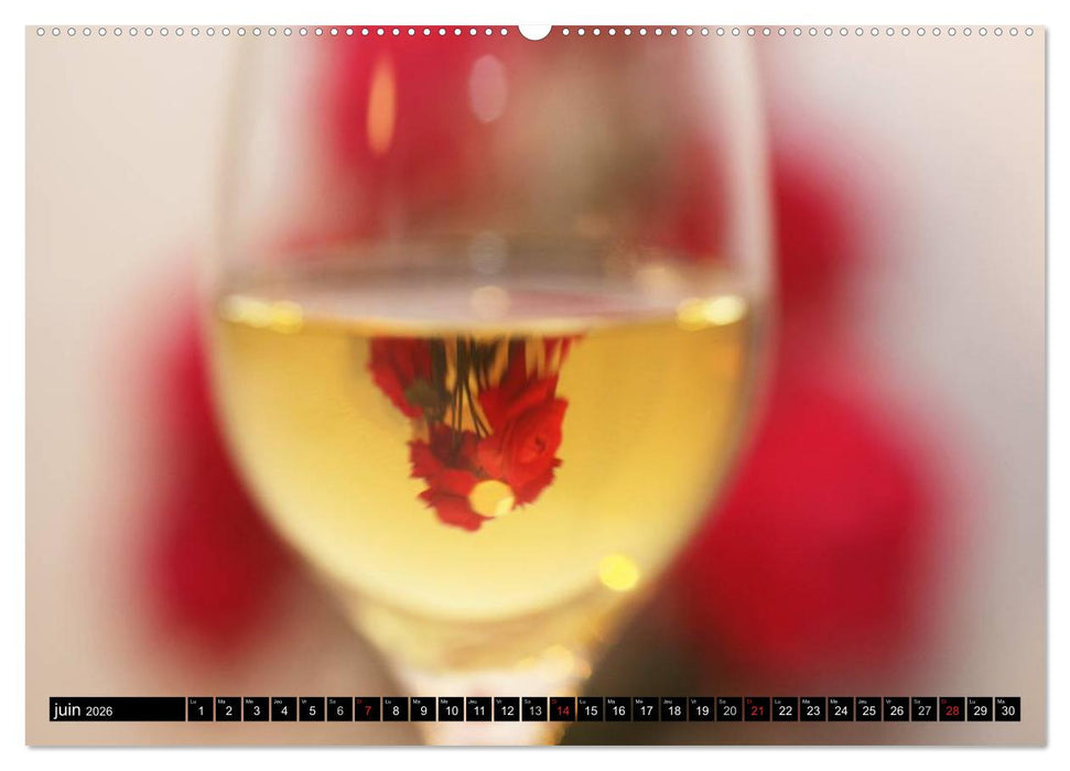 LE VIN (CALVENDO Calendrier supérieur 2026)