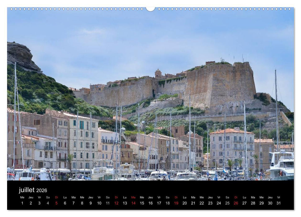 La Corse Ile de Beauté (CALVENDO Calendrier supérieur 2026)