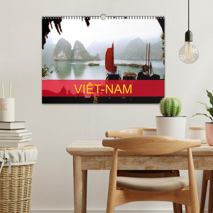 Viêt-Nam (CALVENDO Calendrier mensuel 2026)