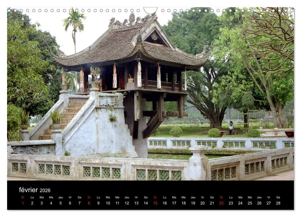 Viêt-Nam (CALVENDO Calendrier mensuel 2026)