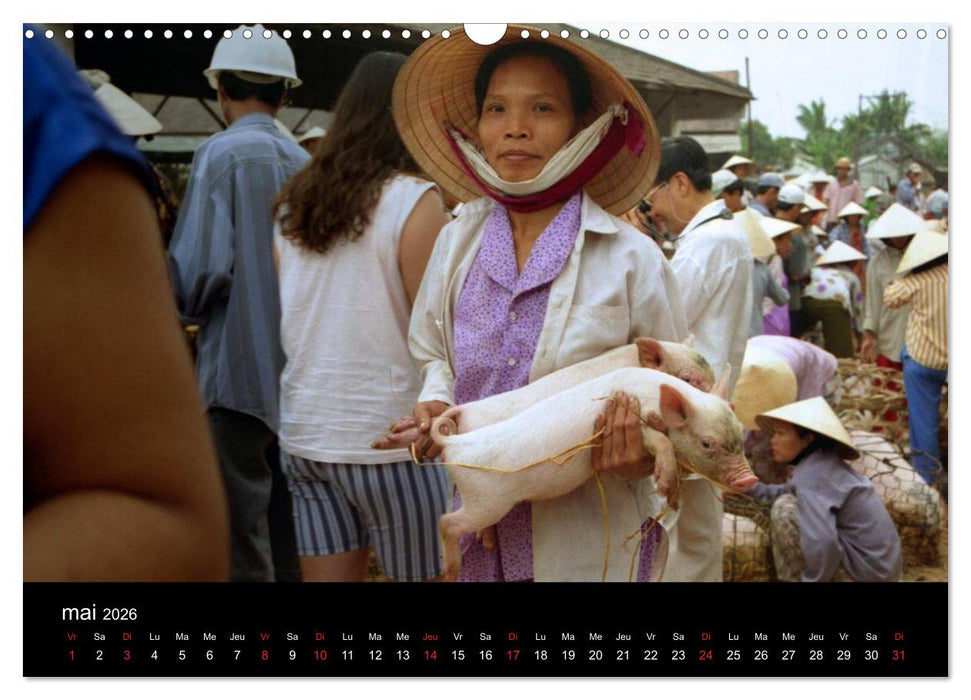 Viêt-Nam (CALVENDO Calendrier mensuel 2026)