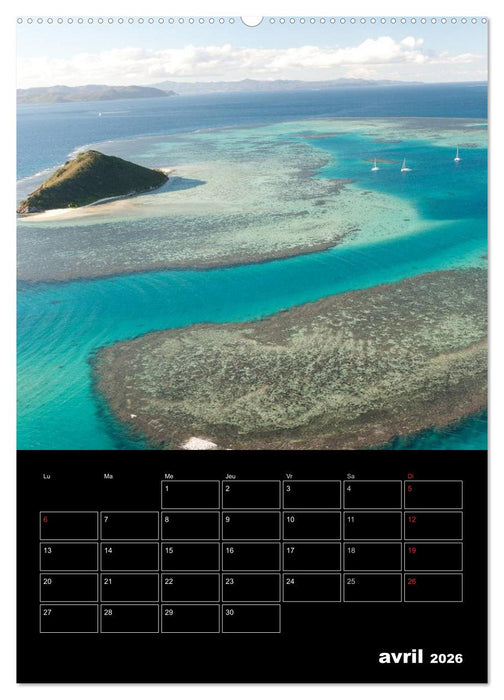 Paysages calédoniens (CALVENDO Calendrier supérieur 2026)