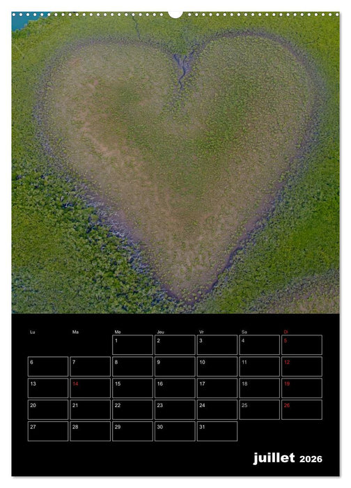 Paysages calédoniens (CALVENDO Calendrier supérieur 2026)