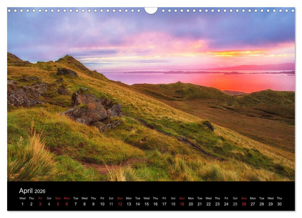 THE HIGHLANDS (CALVENDO Monthly Calendar 2026)