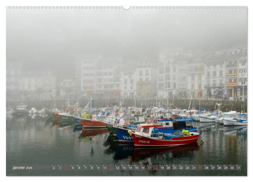 Le Nord de l'Espagne (CALVENDO Calendrier supérieur 2026)