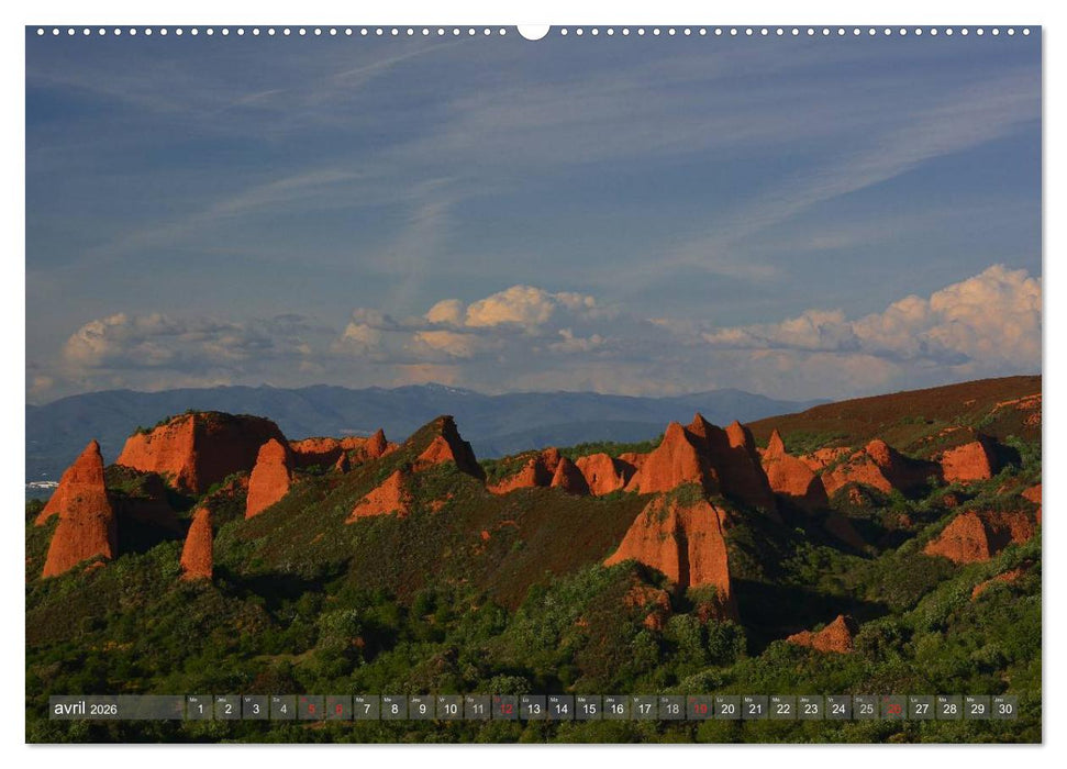 Le Nord de l'Espagne (CALVENDO Calendrier supérieur 2026)