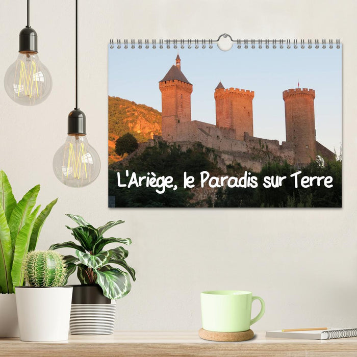 L'Ariège, le Paradis sur Terre (CALVENDO Calendrier mensuel 2026)