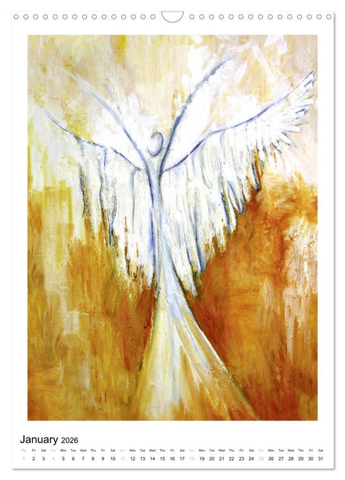 Angel paintings (CALVENDO Monthly Calendar 2026)