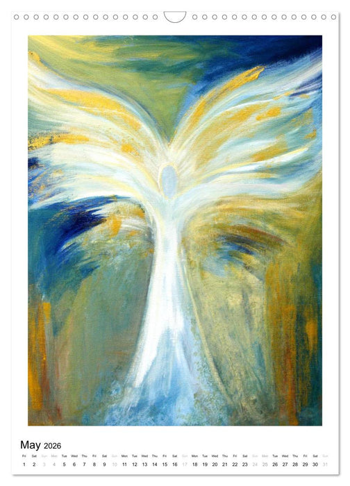 Angel paintings (CALVENDO Monthly Calendar 2026)