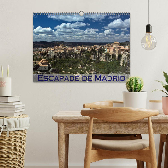 Escapade de Madrid (CALVENDO Calendrier mensuel 2026)