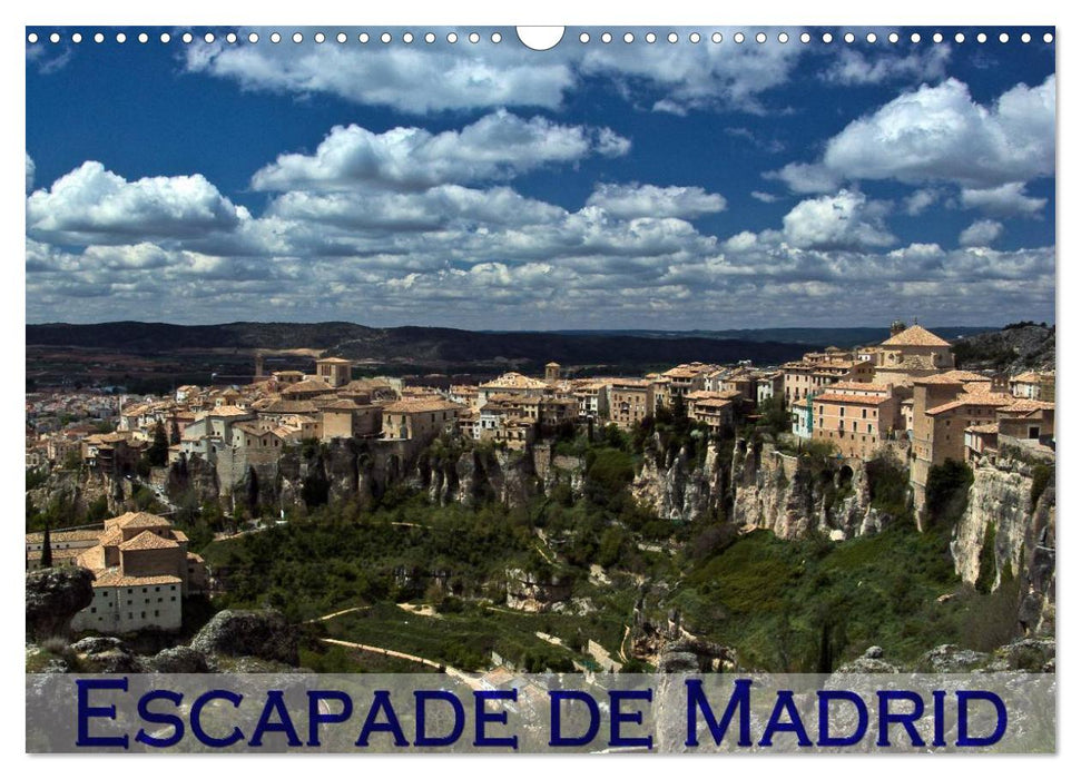 Escapade de Madrid (CALVENDO Calendrier mensuel 2026)