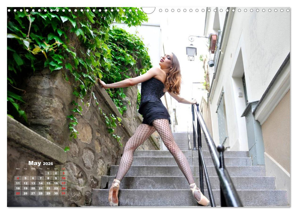DANCERS IN THE CITY L'Oeil et le Mouvement (CALVENDO Monthly Calendar 2026)