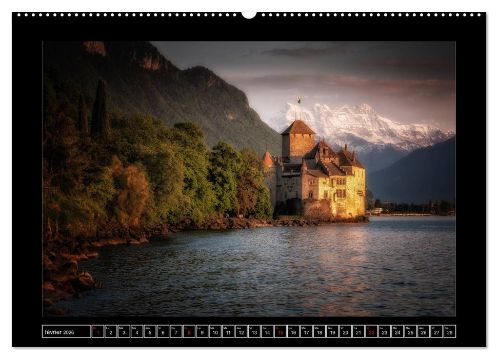 Paysages suisses (CALVENDO Calendrier supérieur 2026)