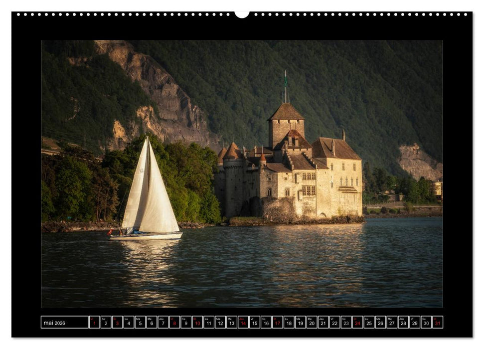 Paysages suisses (CALVENDO Calendrier supérieur 2026)