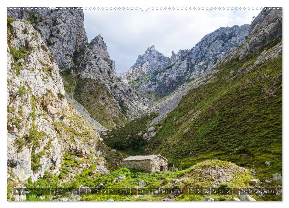Picos de Europa - In and around the national park (CALVENDO Premium-Calendar 2026)