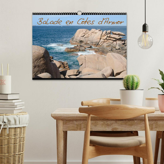 Balade en Côtes d'Armor (CALVENDO Calendrier mensuel 2026)