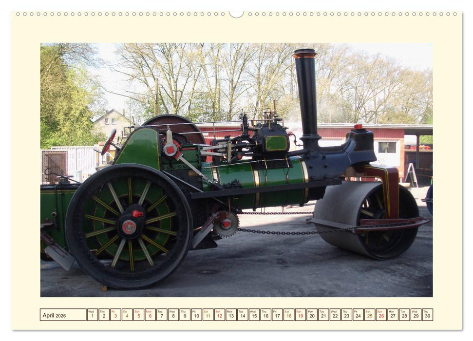 Steam engines (CALVENDO Premium-Calendar 2026)