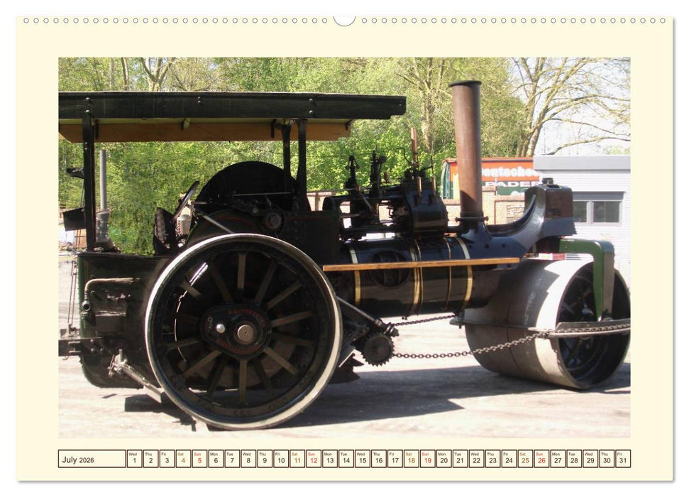 Steam engines (CALVENDO Premium-Calendar 2026)