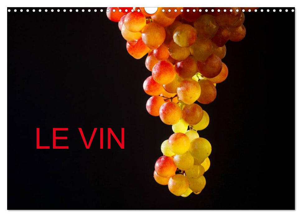 LE VIN (CALVENDO Calendrier mensuel 2026)