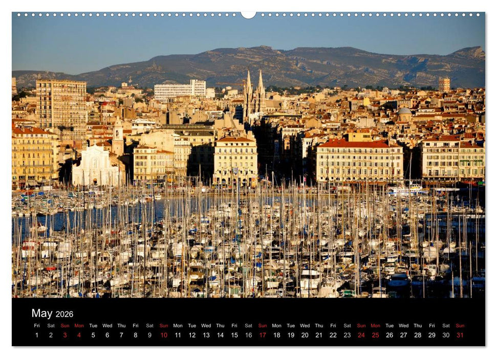 Marseille in my Heart (CALVENDO Premium-Calendar 2026)