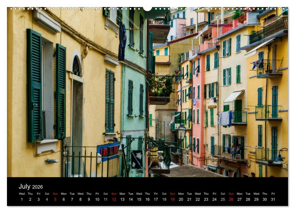 Magical Tuscany and Liguria (CALVENDO Premium-Calendar 2026)