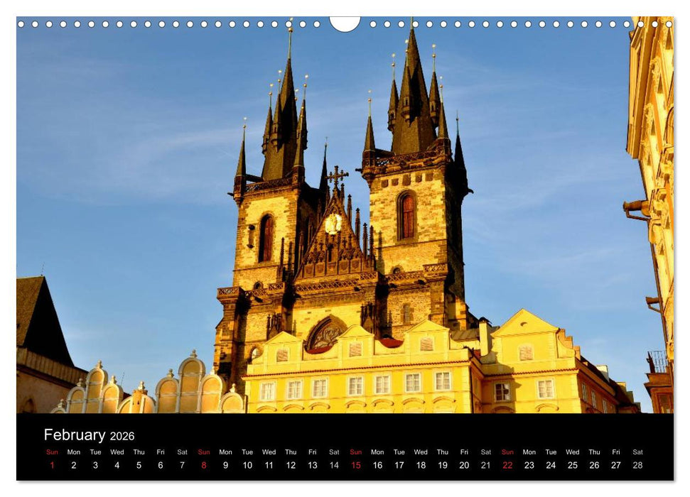 Prague in my heart (CALVENDO Monthly Calendar 2026)
