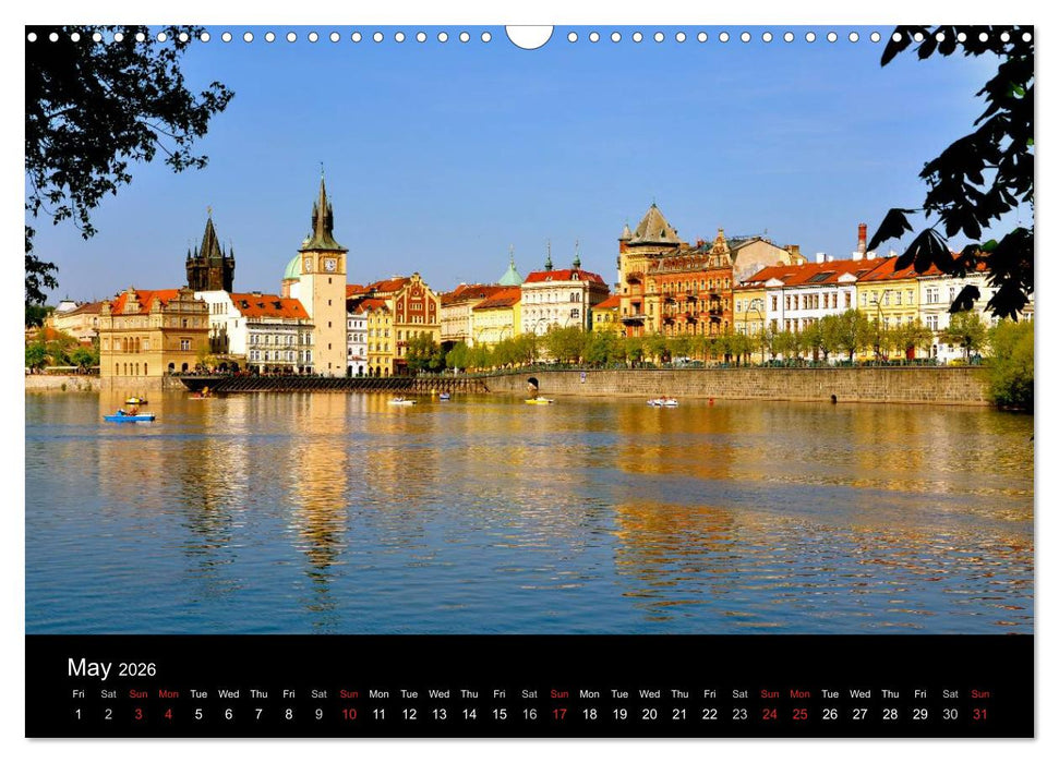 Prague in my heart (CALVENDO Monthly Calendar 2026)