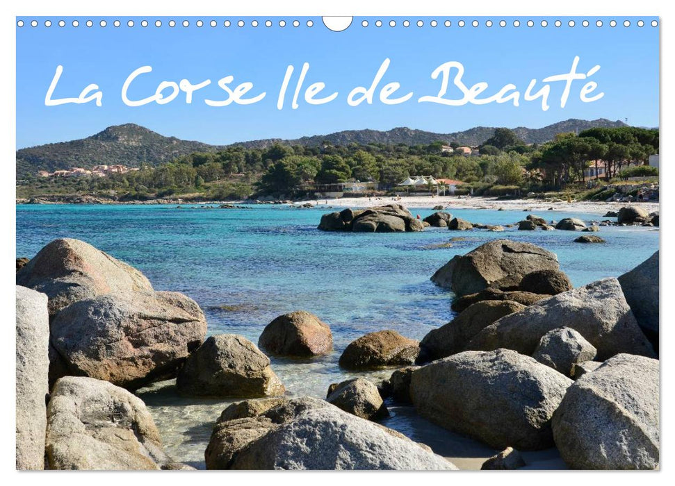 La Corse Ile de Beauté (CALVENDO Calendrier mensuel 2026)