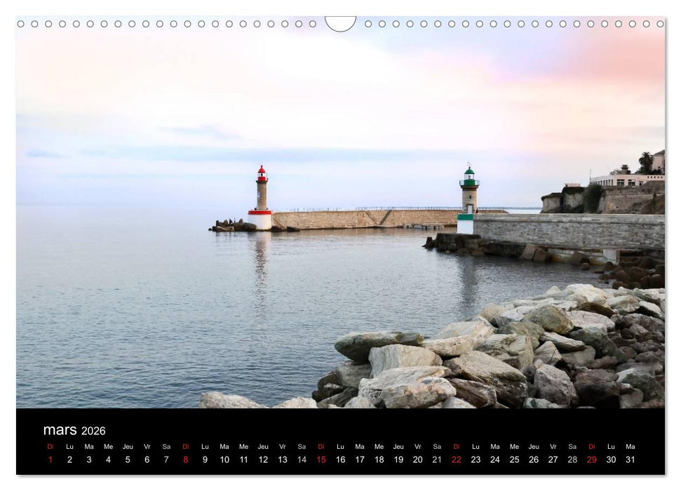 La Corse Ile de Beauté (CALVENDO Calendrier mensuel 2026)