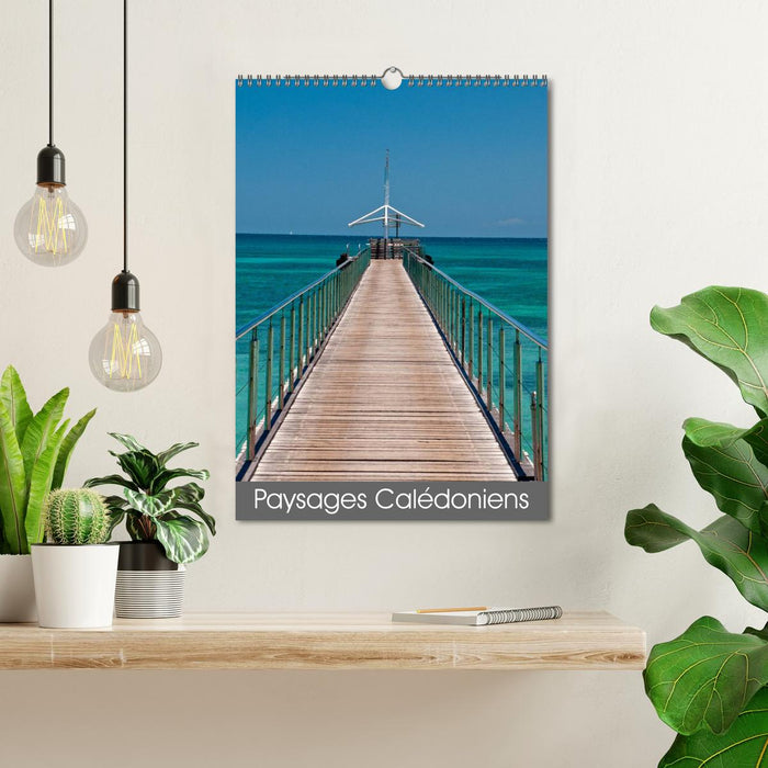 Paysages calédoniens (CALVENDO Calendrier mensuel 2026)
