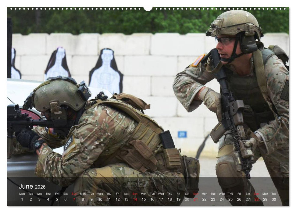 Special Forces Army Operations (CALVENDO Premium-Calendar 2026)