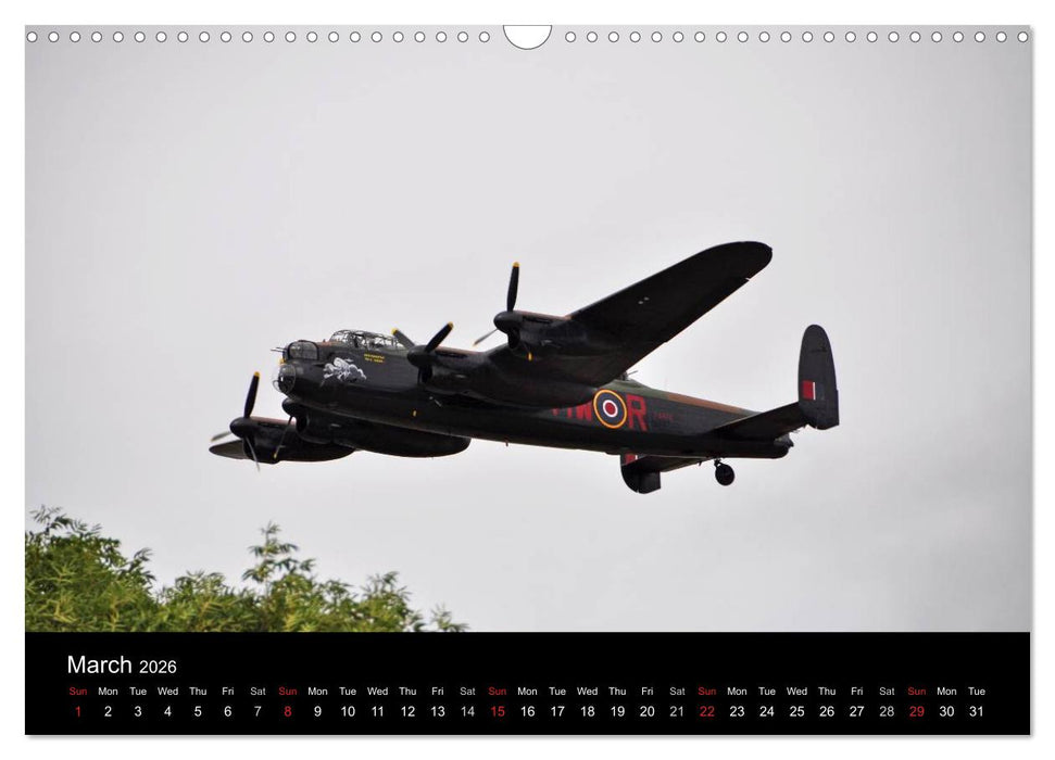 Military Aircraft (CALVENDO Monthly Calendar 2026)