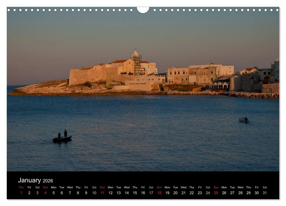 Apulia (CALVENDO Monthly Calendar 2026)